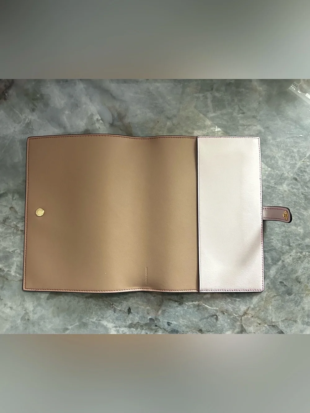 Custom Pink Coach Signature Canvas Notebook